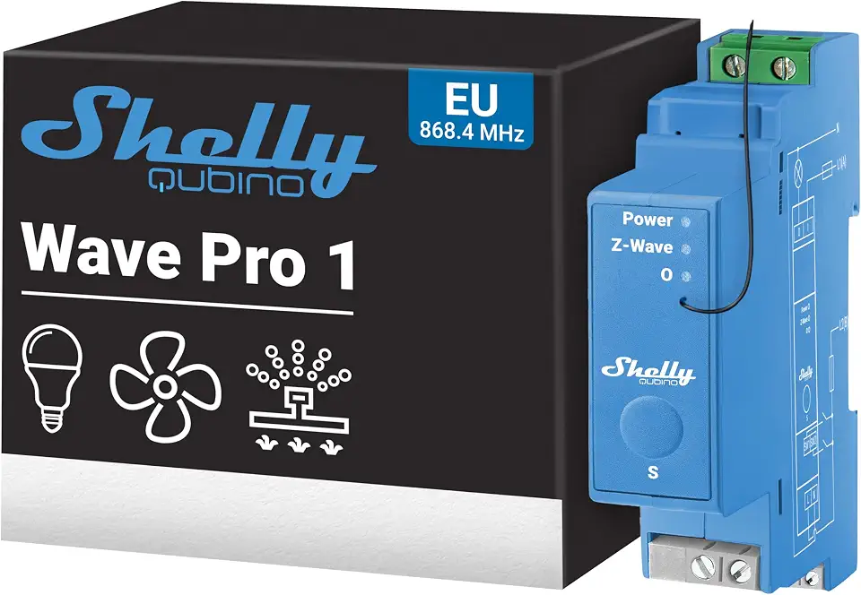 Shelly Qubino Wave Pro1 Smart Home Integration Solution