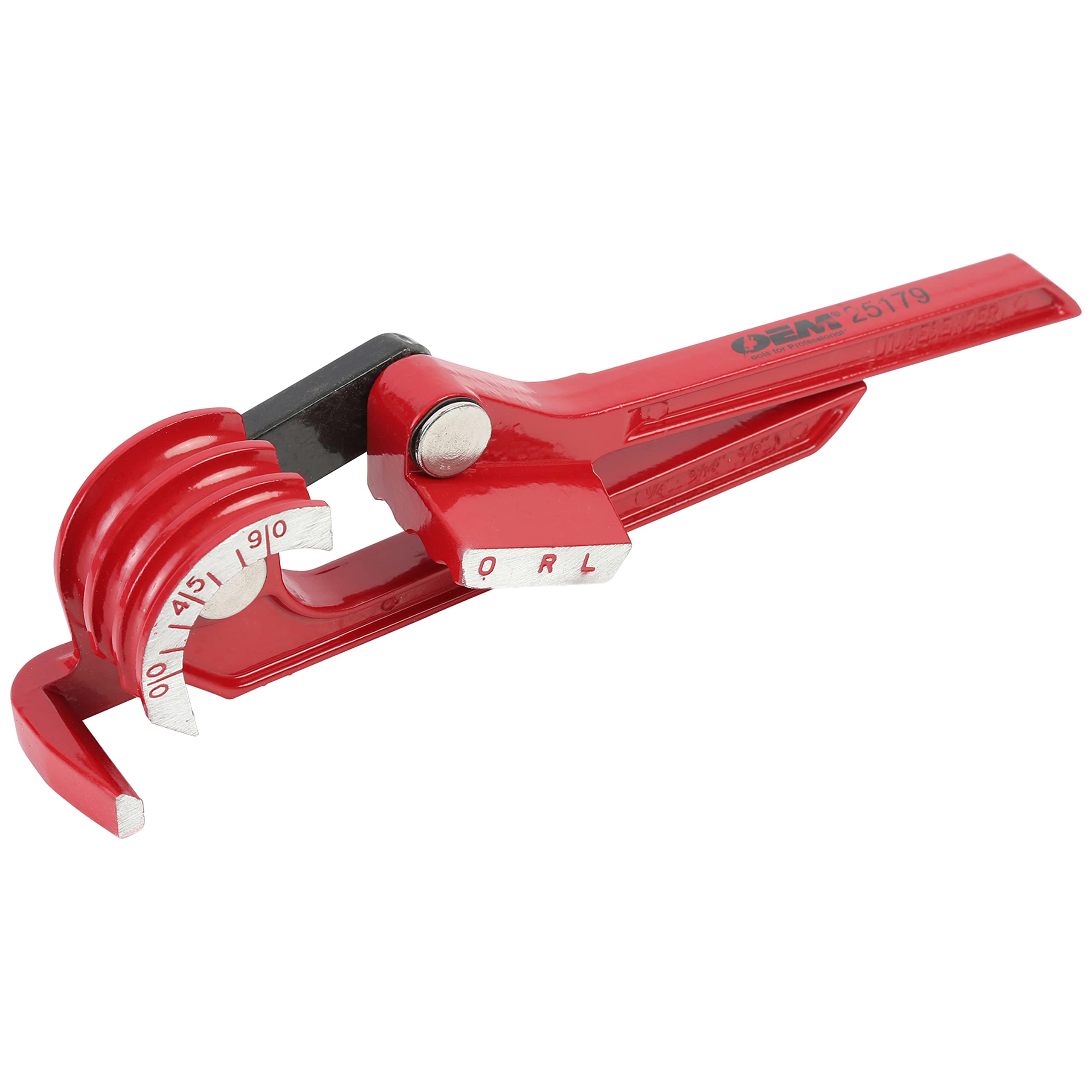 Manual 3/4 In (20 Mm) Pipe/Tube Pipe Benders Brake Pipe Bending Pliers By US PRO - For 3/16" & 1/4" Copper Fuel Lines, Perfect For DIY Auto Repairs 3/16 And 1/4 Inch Tube Bender - Foto 11