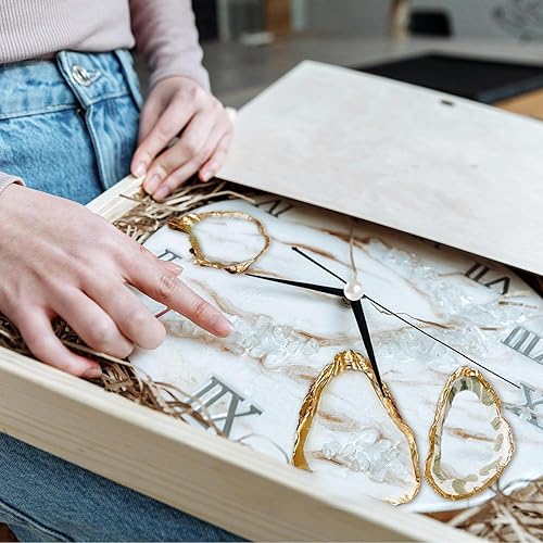 Miniatura 7 de YOUKE OLA 36 conchas de ostras grandes de 5 a 6 pulgadas, conchas de ostras a granel para decoración del hogar, relleno de jarrones, adornos,