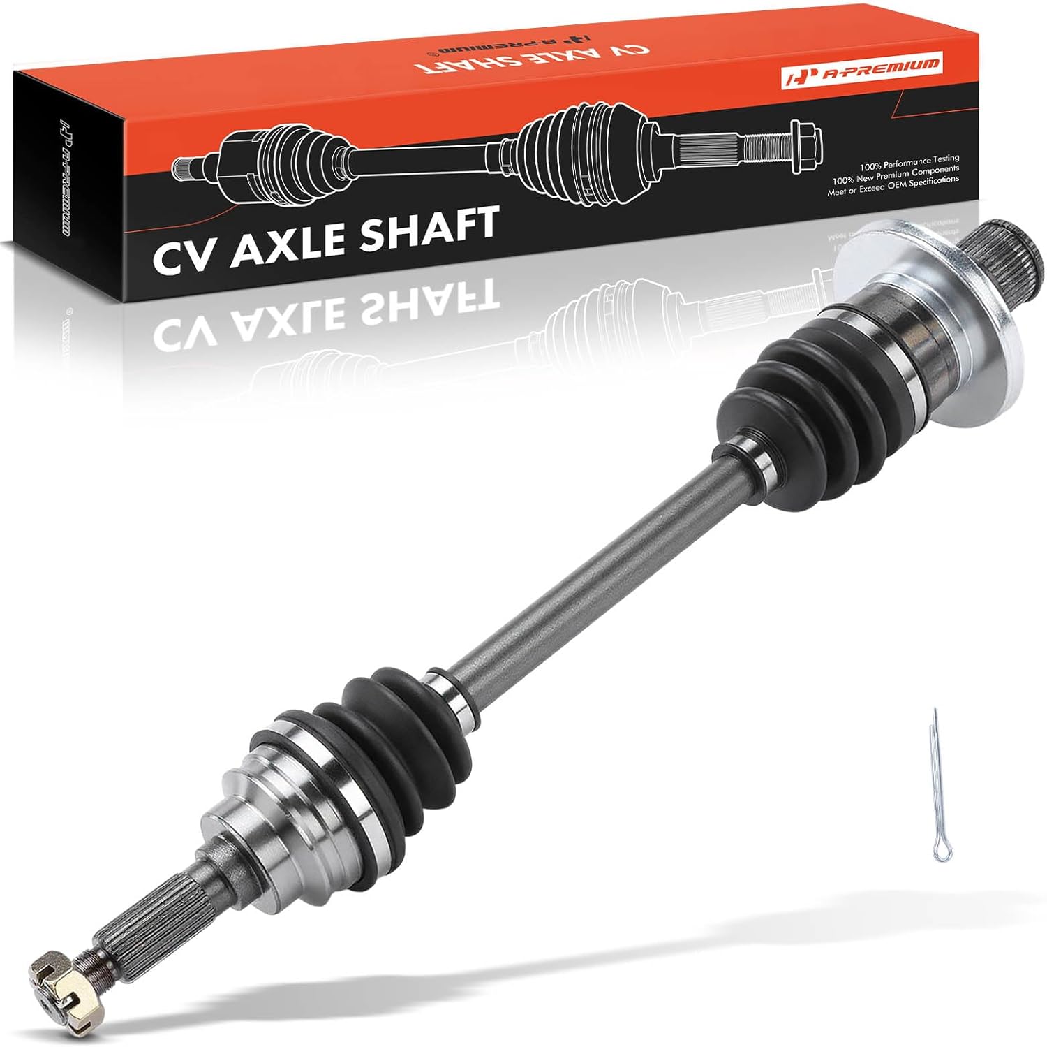 A-Premium CV Axle Shaft Assembly Compatible with Suzuki King Quad 450 2007-2010, King Quad 500 2009-2021, King Quad 750 2008-2009 2011-2021, Rear Left or Right, Replace# 64901-31G10, 64901-31G11