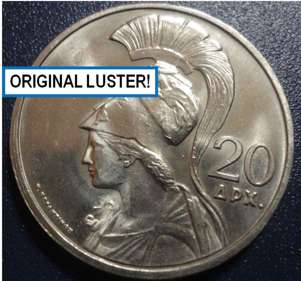 1973 Gr Beautiful Classic Greek Coin W Goddess Athena Issued | Desertcart  Seychelles