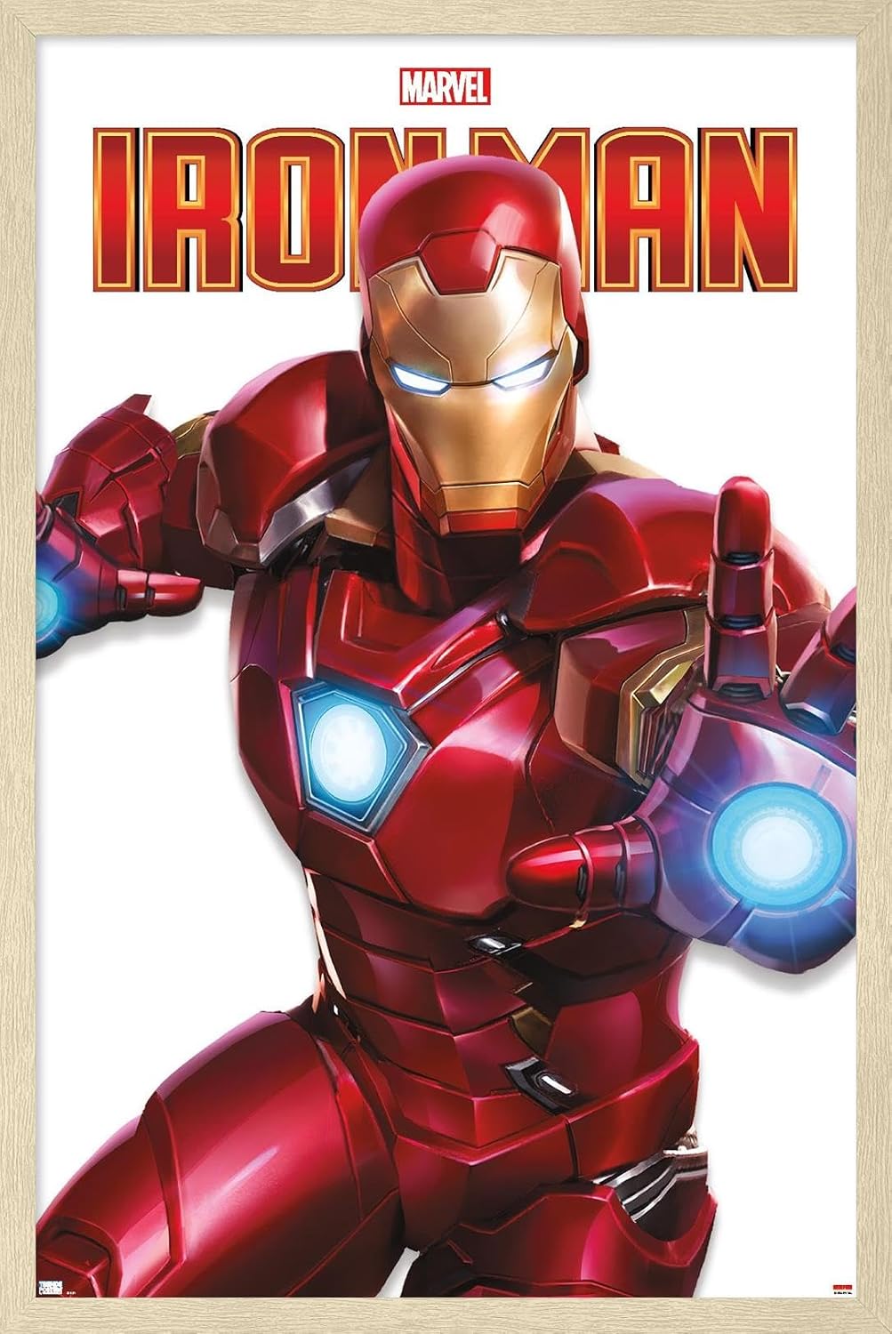 Marvel Comics Iron Man Feature Series Wall Poster, 34L" x 22.4W", Premium Unframed Version