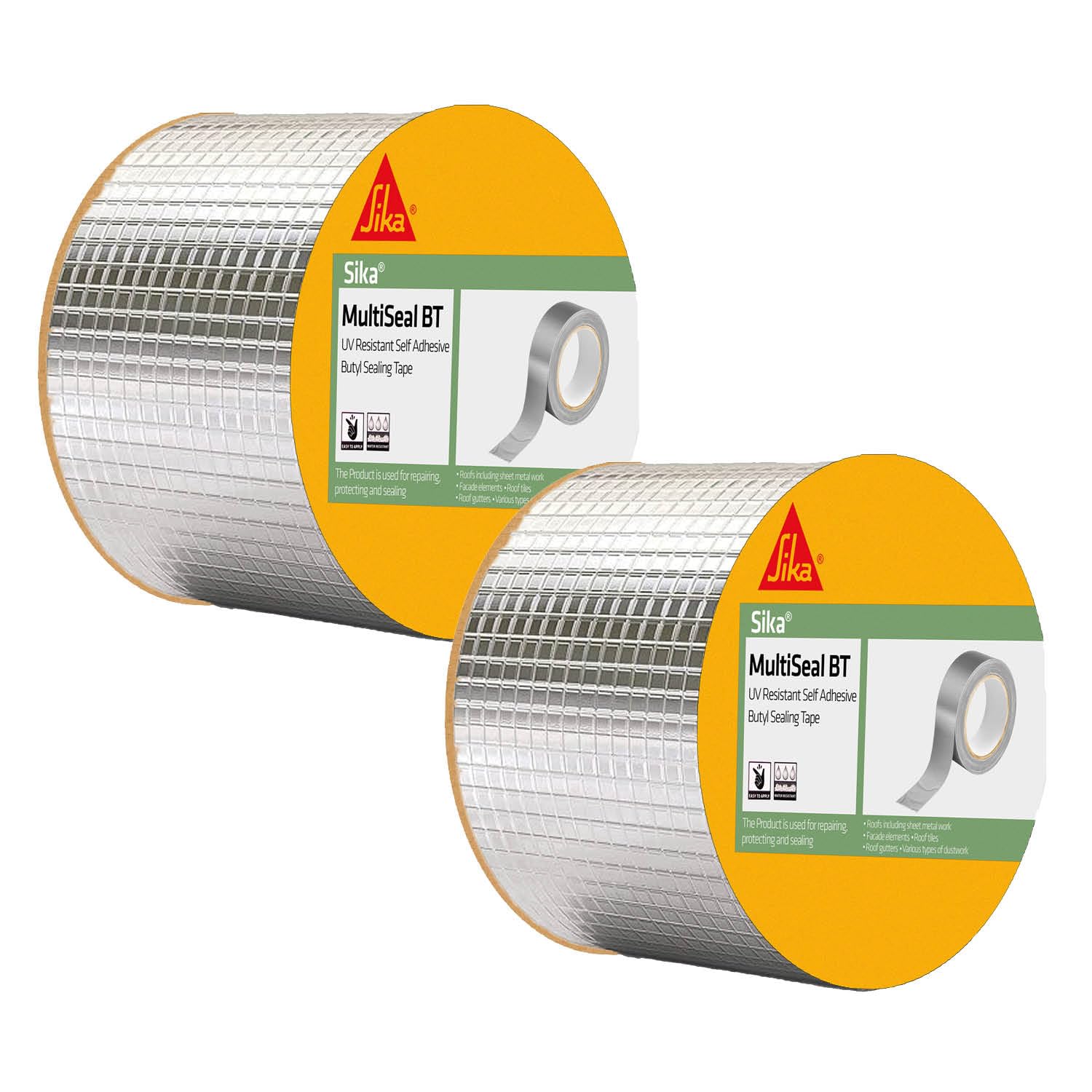 SIKA – Pack of 2 Butyl waterproofing tape MultiSeal BT – Weatherproof – Seals out water and draughts – Rubber tape for pipe cracks – 10 cm x 5 m – Silver (B0D9NM6MZQ) Amazon Price History, Amazon Price Tracker