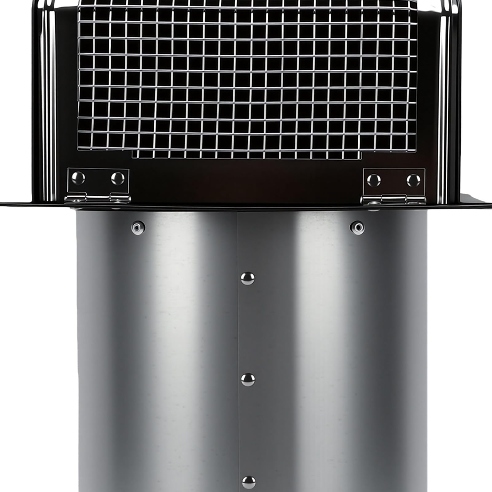 Durable 6 Inch Wall Vent Hood with Screen, Ideal for Exhaust