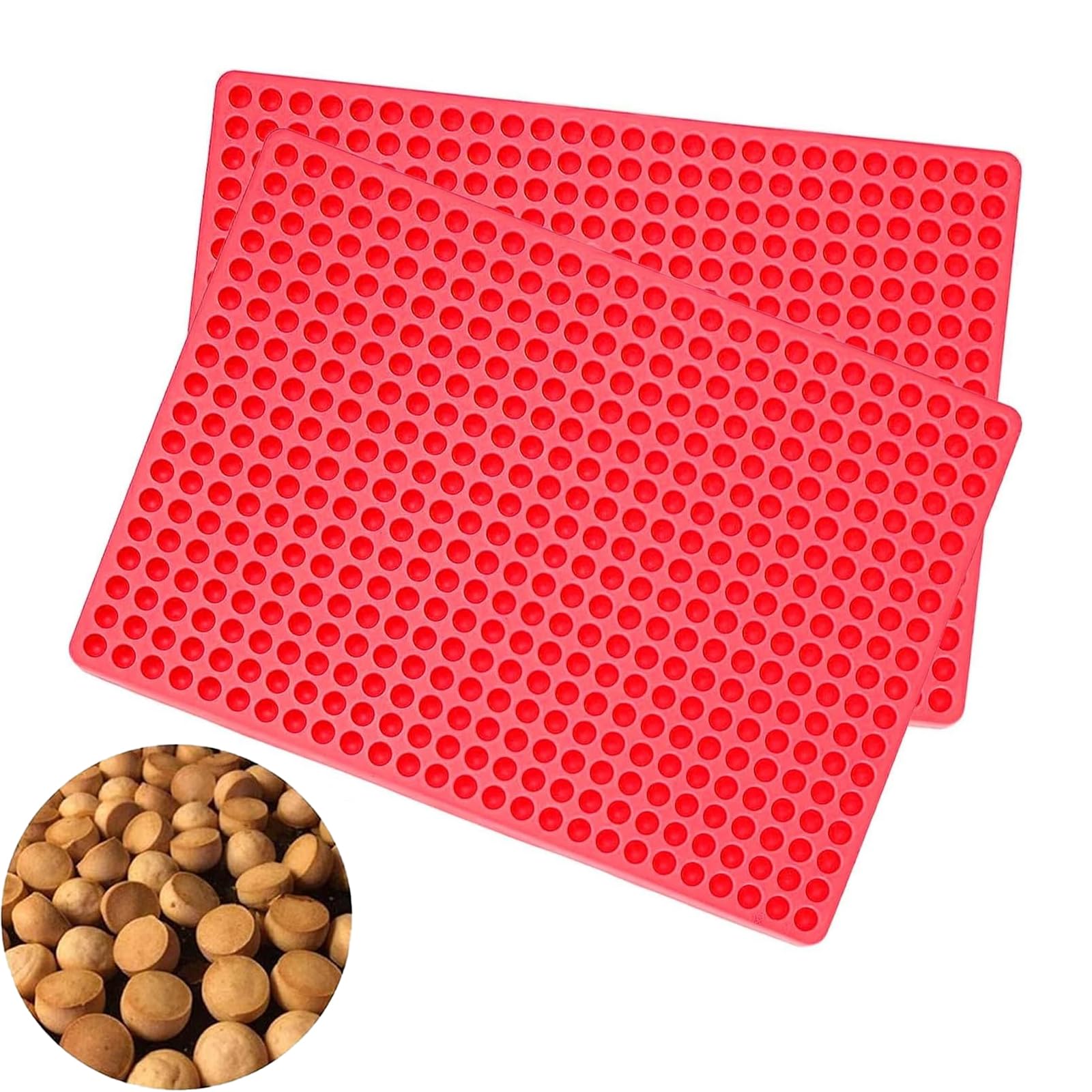 Stampo In Silicone Per Dolcetti Cani – Set Da 5 Pezzi Con Ossa E Zampe – Tappetino Da Forno 30x20 Cm – Resistente Da -40° A 230°C – Antiaderente E Atossico - 3