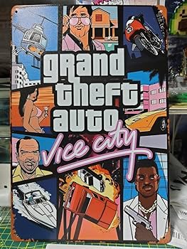 【激レア】グランドセフトオートIII バイスシティ　ダブルパック　販促ポスター 激レア】グランドセフトオートIII バイスシティ ダブルパック