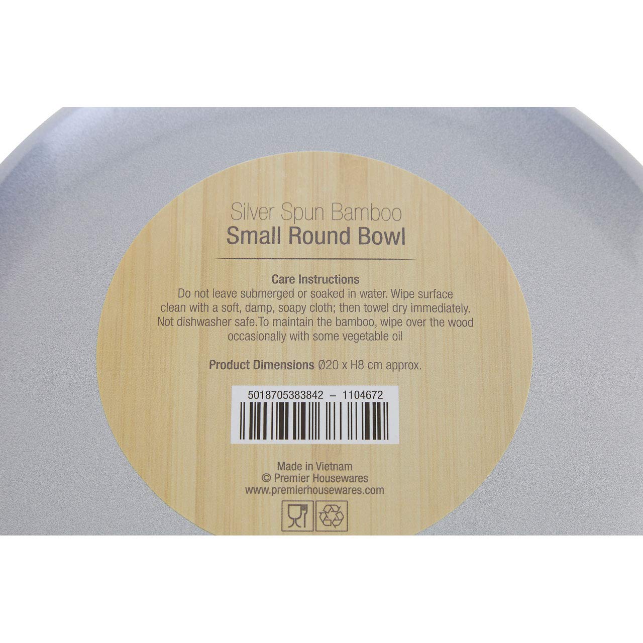Premier Housewares 1104678 Couverts à salade Bambou