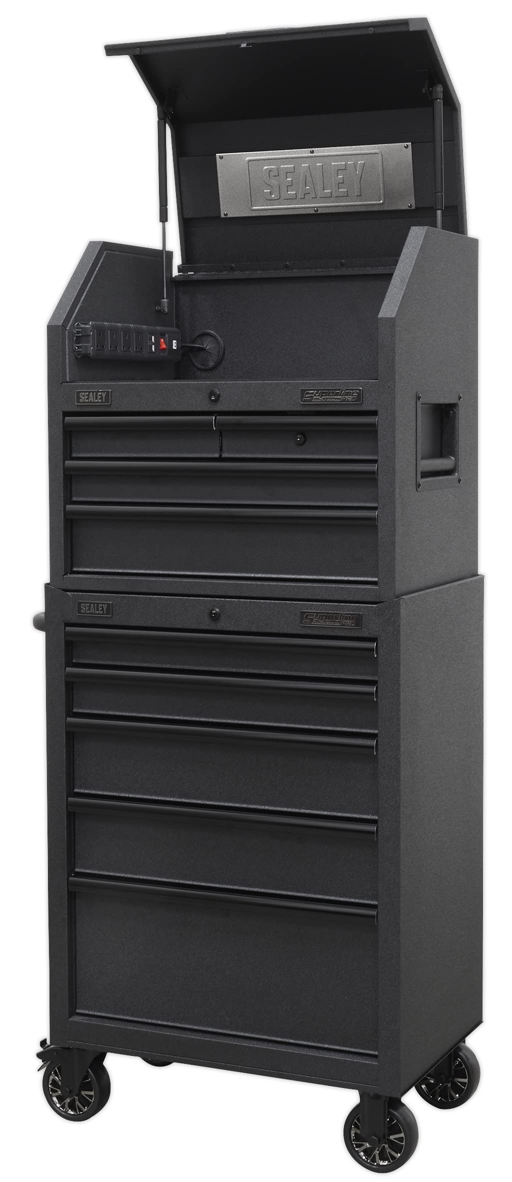  - Sealey 9 Drawer Tool Chest Combination With Power Bar Ap27Bestack