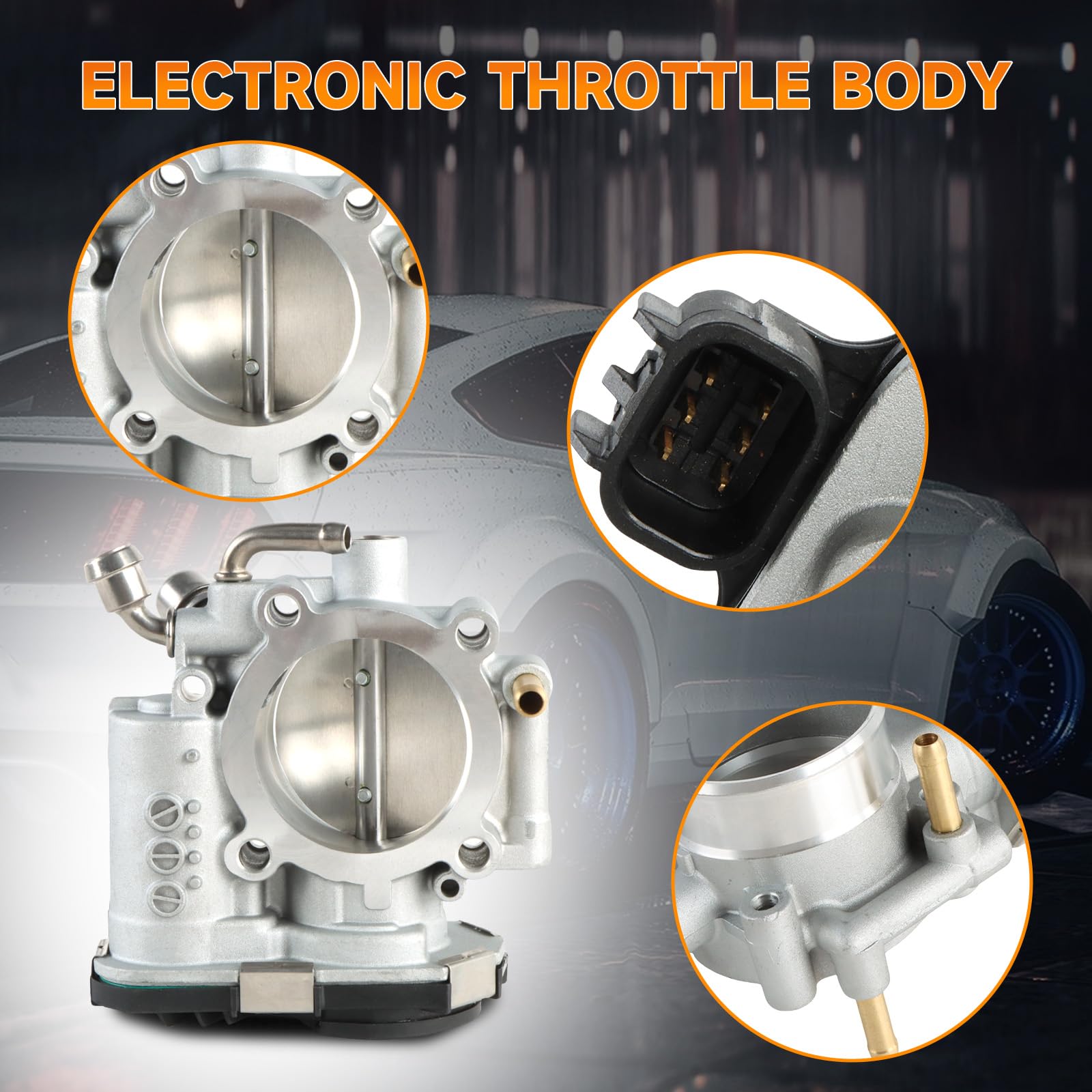 Car Throttle Sensor 55577375 Electronic Throttle Body Assembly For 2009 ...