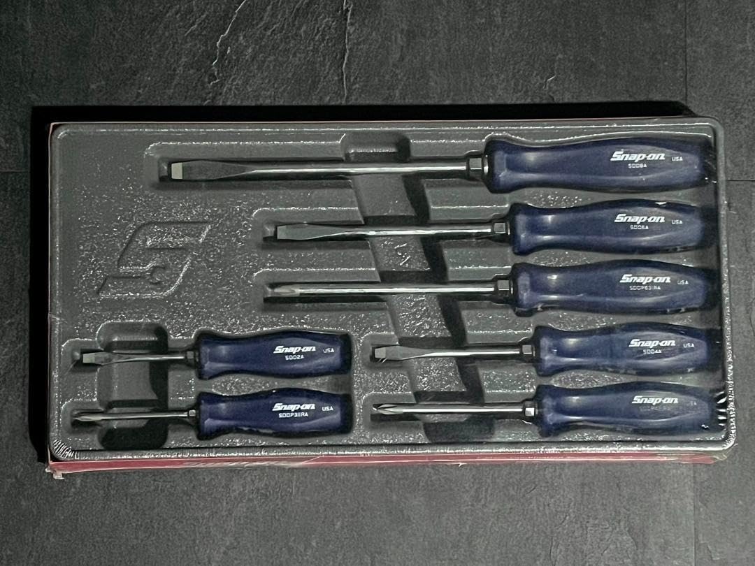 Snap-on 限定 ドライバーセット SDDX70AB 旧グリップ