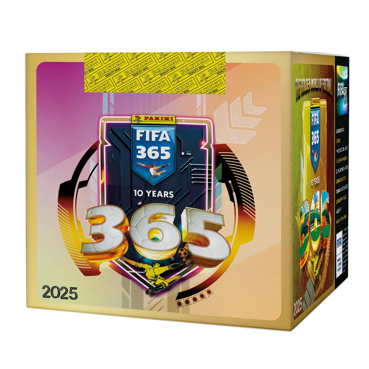 PaniniFIFA 365 2025 Sticker Collection, Scrapbook, Scrapbook Stickers (Box of 36 Bags)