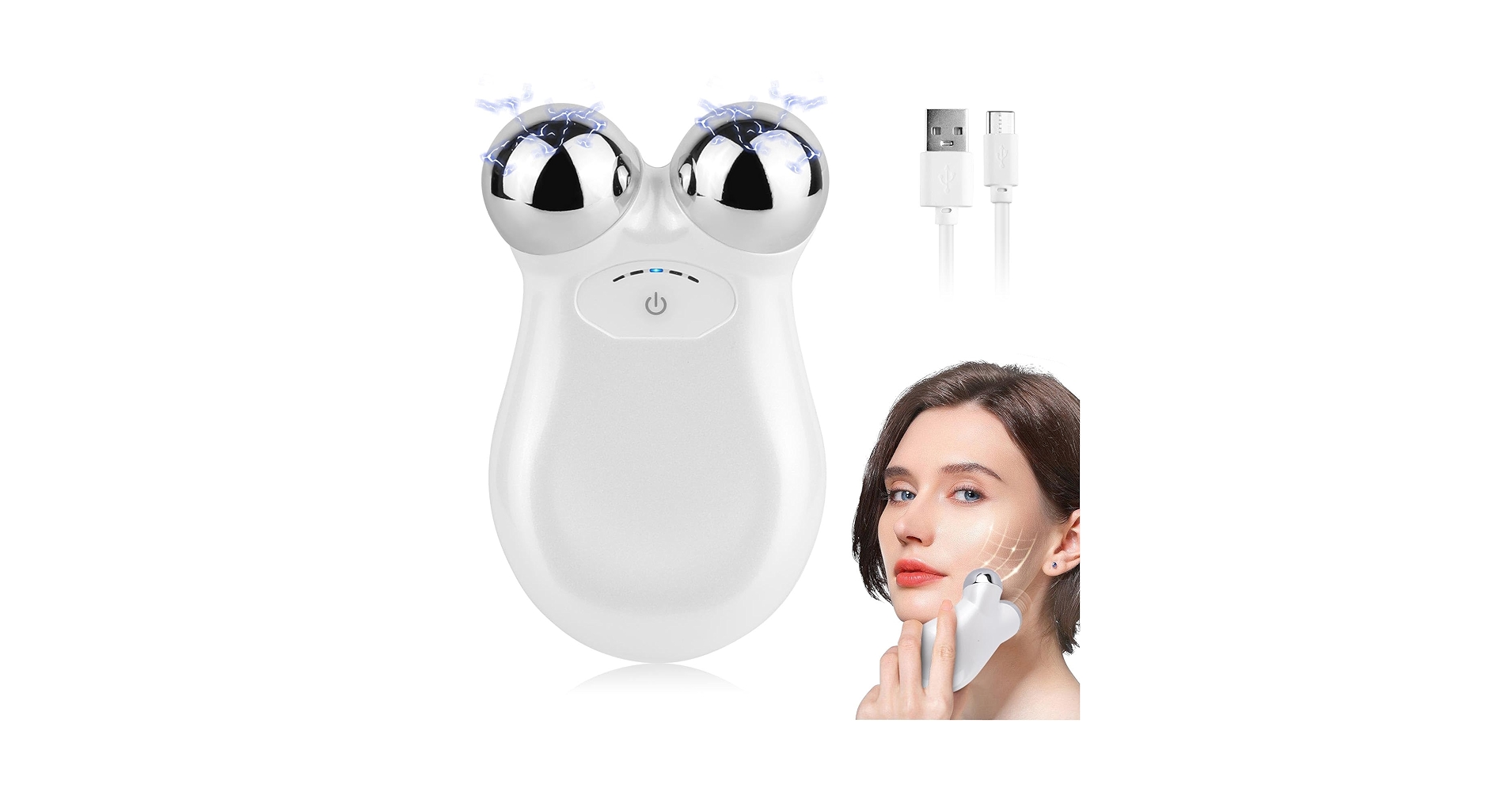 ボディ・フェイスケア Microcurrent Face Lifting Roller ボディ・フェイスケア Microcurrent Face Lifting Roller Amazon