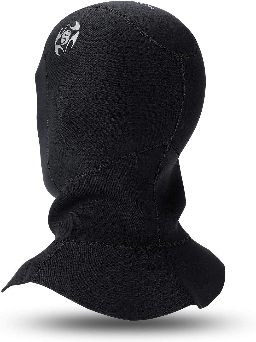 QKURT Hood Cappuccio Muta Sub Neoprene 3mm con sfiato Unisex Surf Cap Snorkeling Scuba Kayak Sport Acquatici