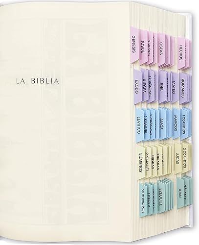 Pestañas para Biblia Católica, en español. Pestañas de la Biblia Católica, en español (Pastel)