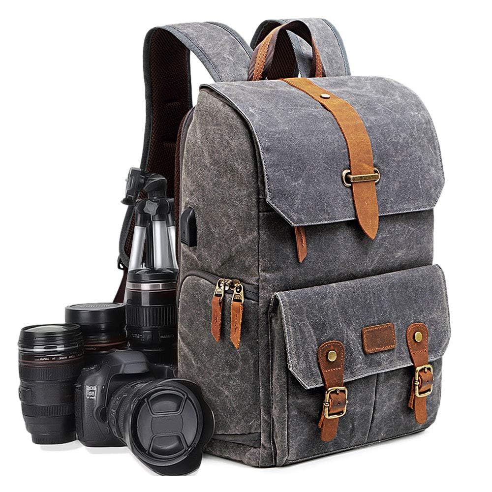 UBAYMAX Rucksack für Spiegelreflexkameras, wasserdicht, für Spiegelreflexkameras, stoßfest, 39,6 cm (15,6 Zoll), Laptoptasche, Reisetasche für Canon, Nikon, Sony, Olympus,