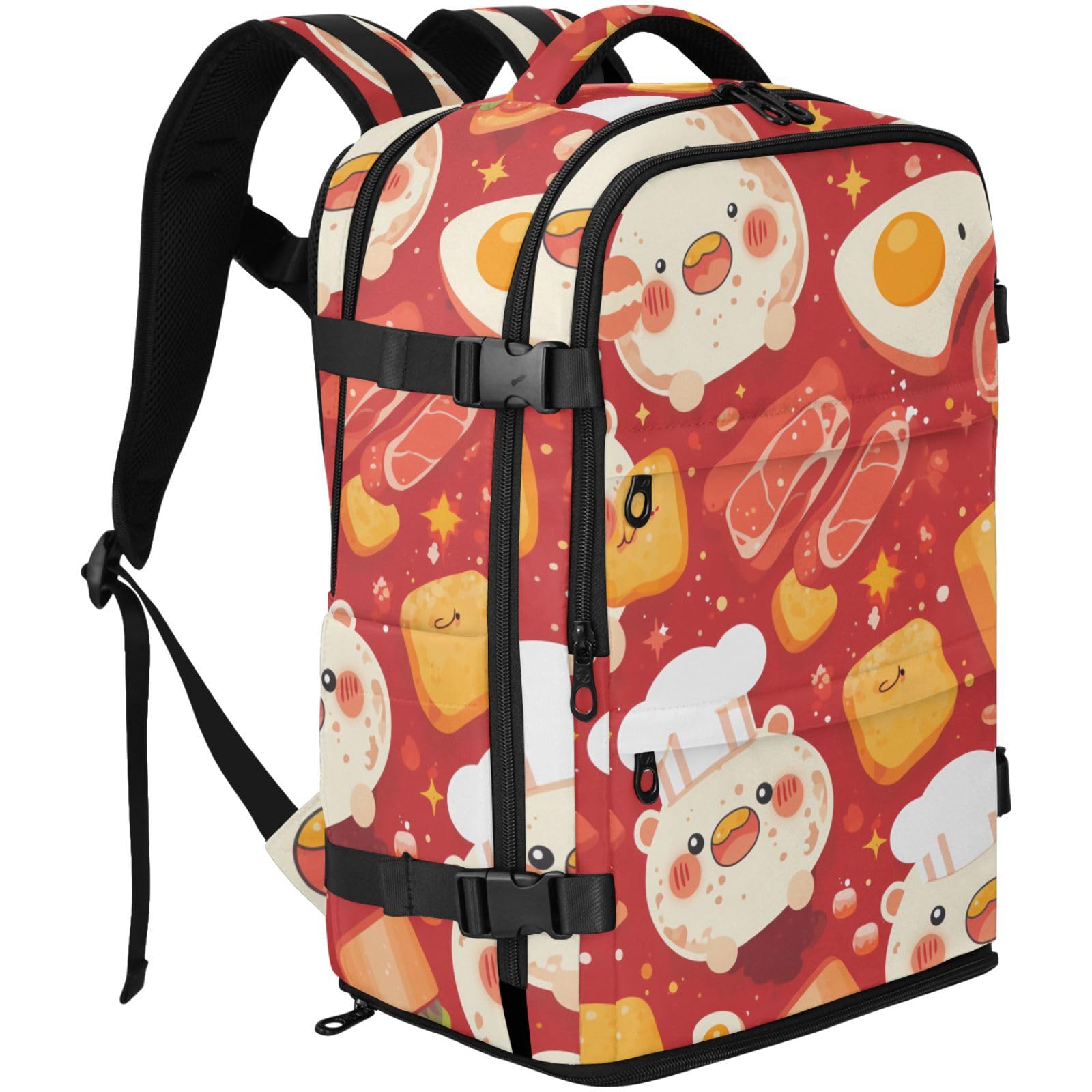 GuoChe Zaino impermeabile per laptop da 16 pollici con pannello posteriore traspirante per pendolarismo, Colore 12., One Size, Zaini multiuso di base