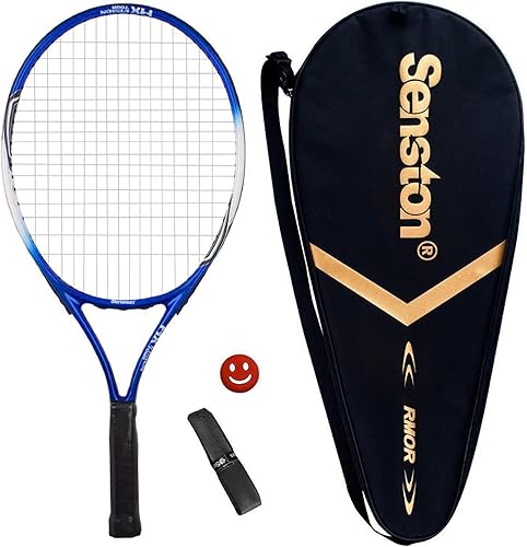 Senston Raqueta de Tenis Junior para Niños de 19" 23" 25" para Niños Niñas Chicos Chicas Raquetas de Tenis con Funda de Raqueta