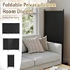 3 Panel Upgraded Room Divider Folding Privacy Screen, Freestanding Partition with Lockable Wheels, Room Separation for Home Office Bedroom, 262cm (W) x 183cm (H), Grey