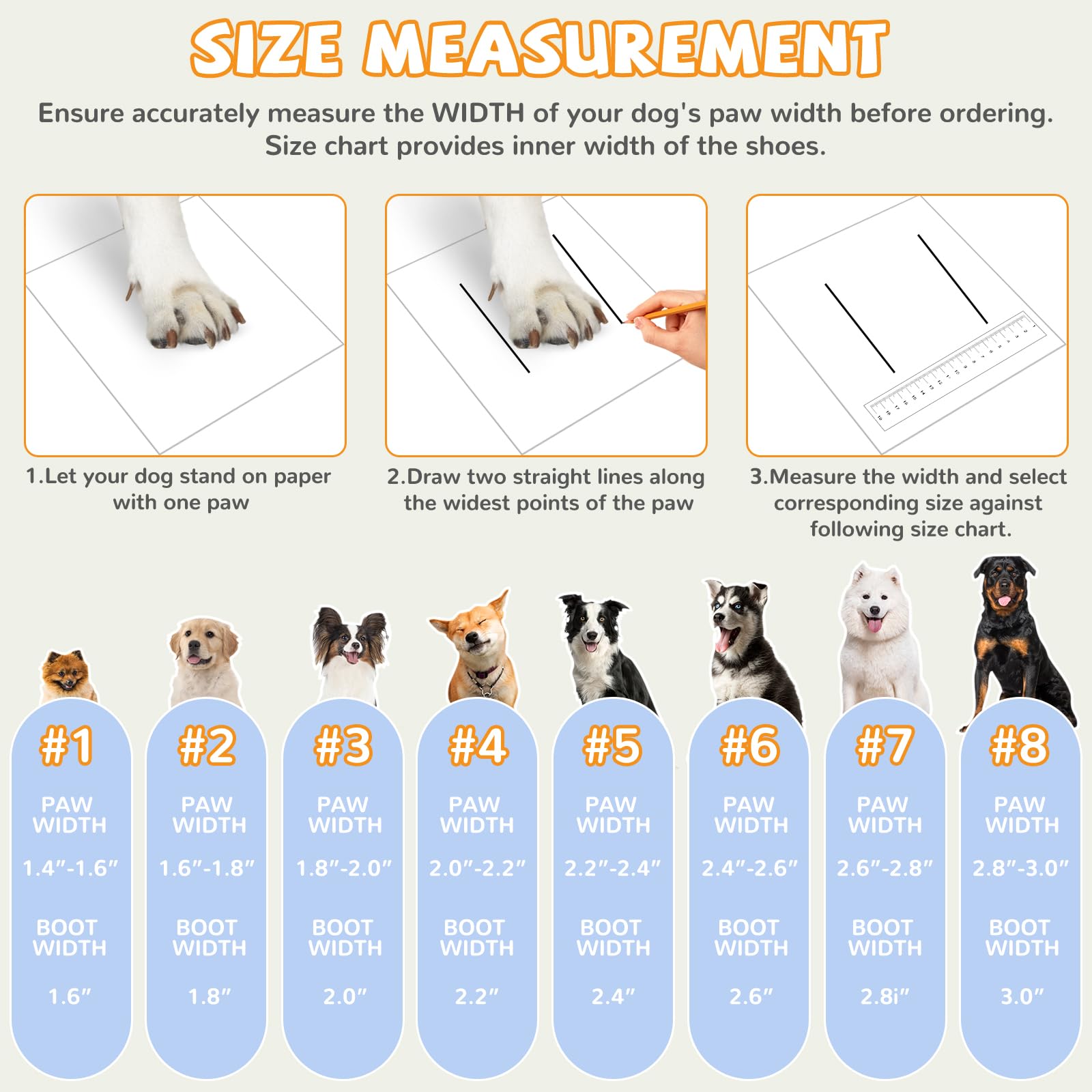 Chaussures d'hiver pour chiens de grande et moyenne taille - Bottes de neige pour chien et protecteurs de pattes pour éviter le léchage - Chaussures antidérapantes avec réfléchissantes pour trottoir