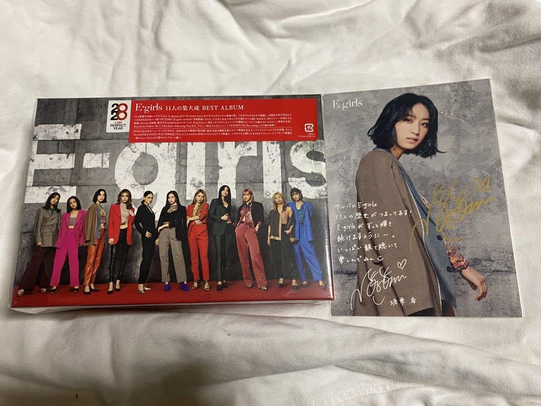 E-girls サインDVD E-girls サインDVD