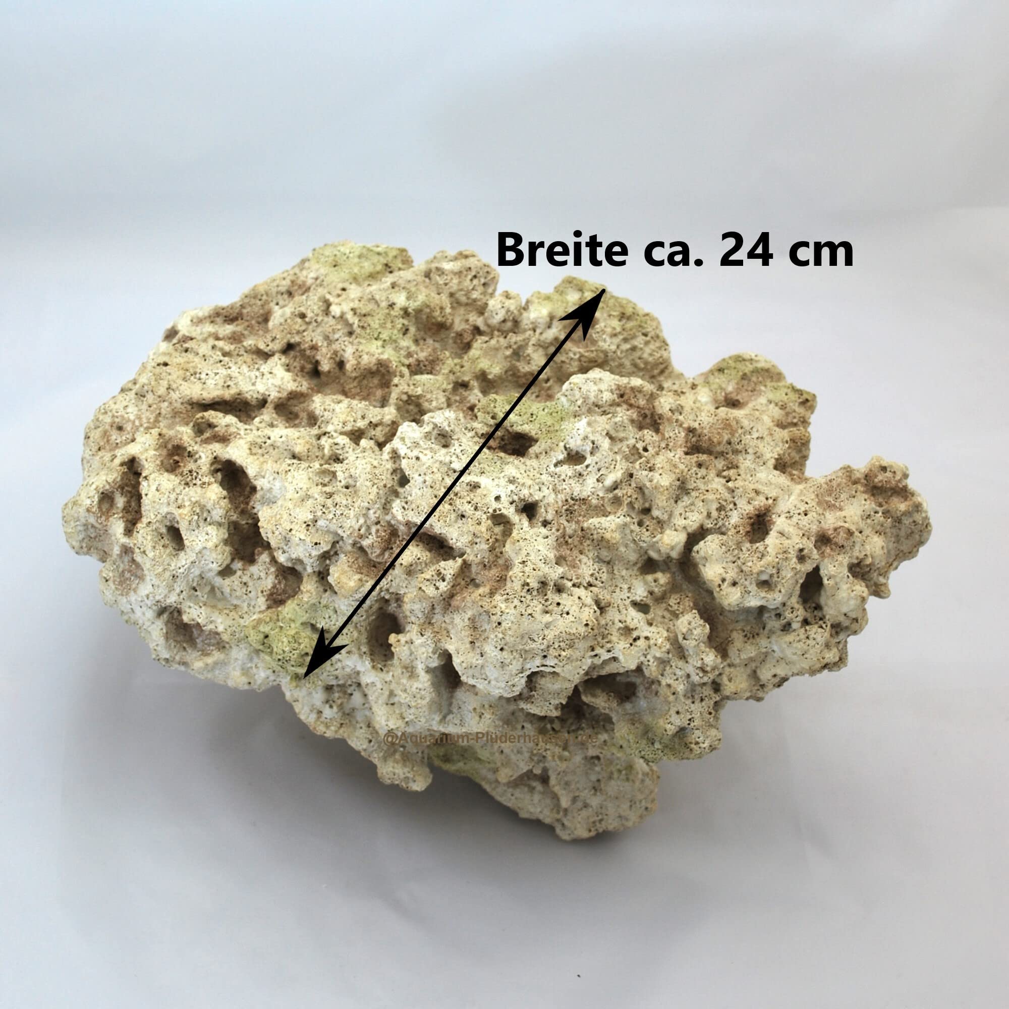 Riffgestein, 37 x 24 x 19 cm, Felsen Nachbildung,Meerwasser Aquarium Deko