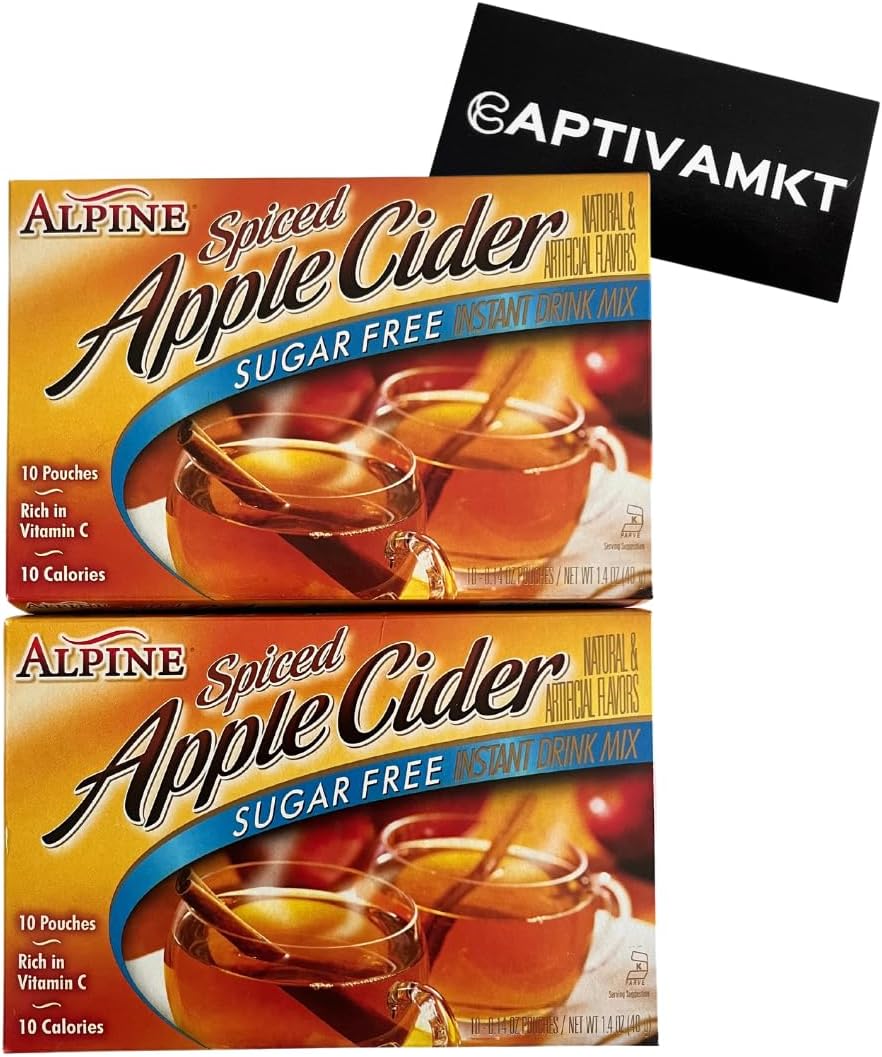 Alpine Original Spiced Apple Cider Instant Drink Mix