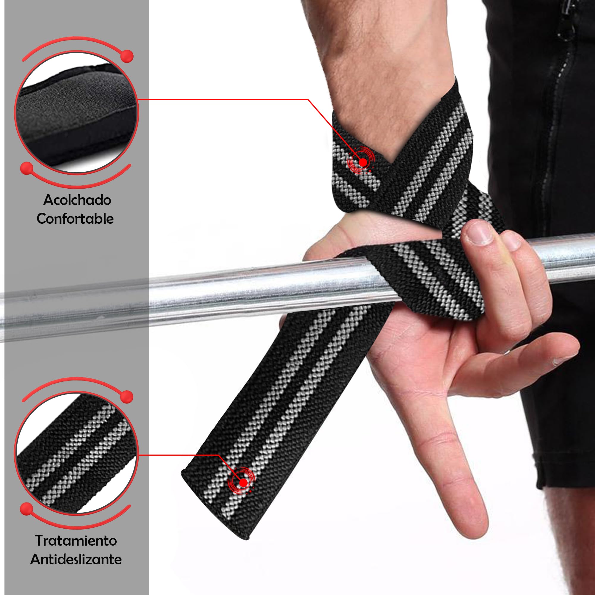 Fit het nieuwe jaar in - Elastische spierbanden set - antislip