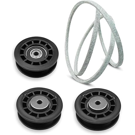 Pulley & Belt Kit for Husqvarna HU700H Front Mower & Craftsman Lawn Mower