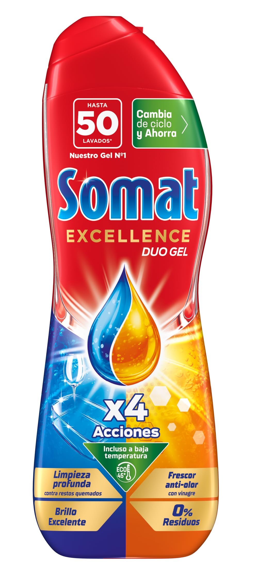 Somat Oro Żel do Zmywarek, 900 ml