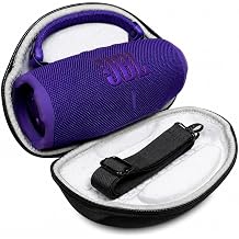 JBL Charge 6 - Portable Waterproof & Drop-Proof Bluetooth Speaker, Bold Pro Sound with AI Sound Boost, 28Hrs Playtime, Auracast, Including Winguard Protective Travel Case Purple