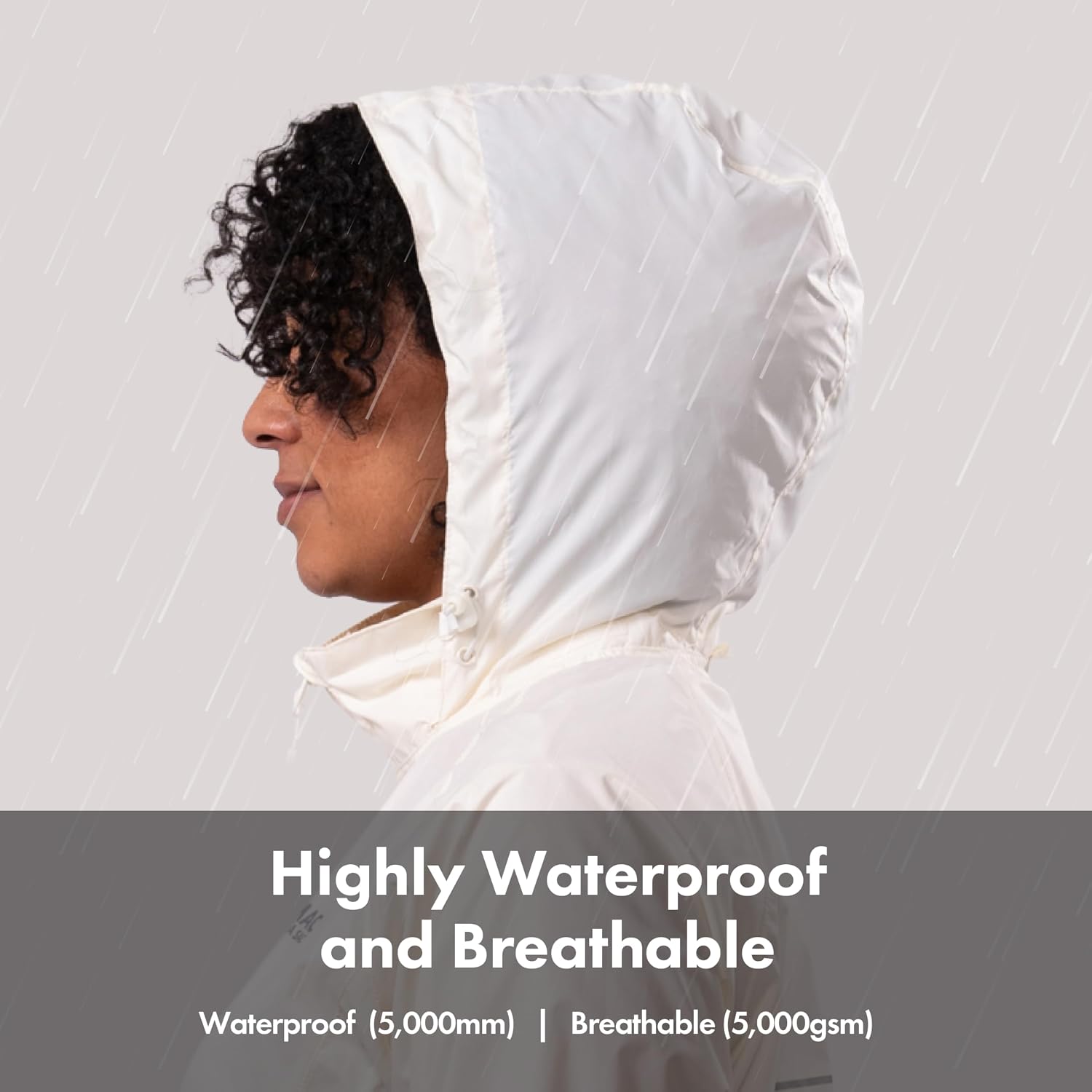 Mac in a Sac StormMac Women's Waterproof Packable Rain Jacket – Windproof Hooded Coat with Reflective Details