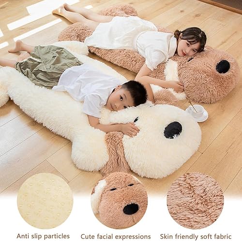 Miniatura 3 de Almohada de felpa para perro, cojín de suelo suave y gigante para dormir, juguete de peluche de perro, acogedor asiento de lectura, sofá, decoración