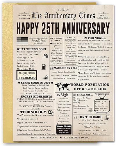 Jumbo 25th - 25th Anniversary Gifts For Husband