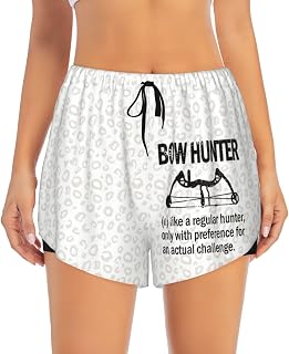 Bow-Hunting-Archery-Archer-Hunter- Yoga Stretch Shorts for Women Work Casual Athketic Workout Travel Hiking Golf