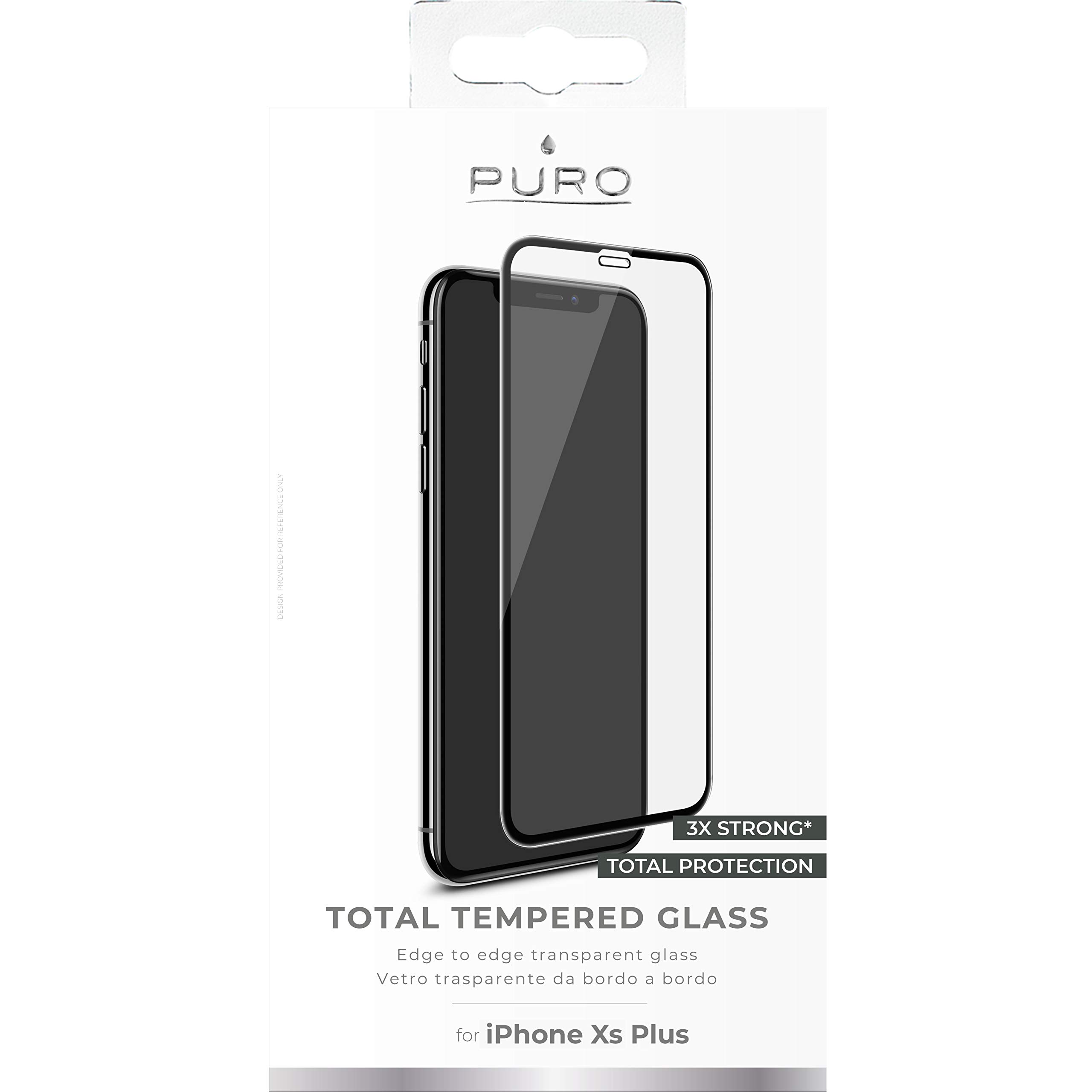 YT Direct - Pellicola protettiva in vetro temperato per iPhone XR