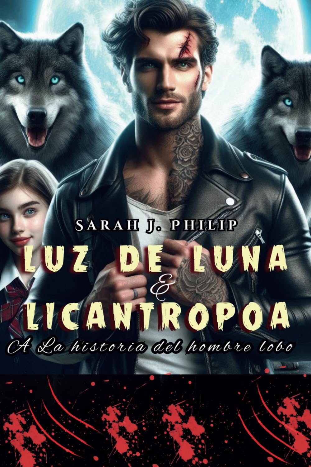 Luz de Luna y Licantropía: A La historia del hombre lobo: 3 (New Contemporary High school werewolf Novel)