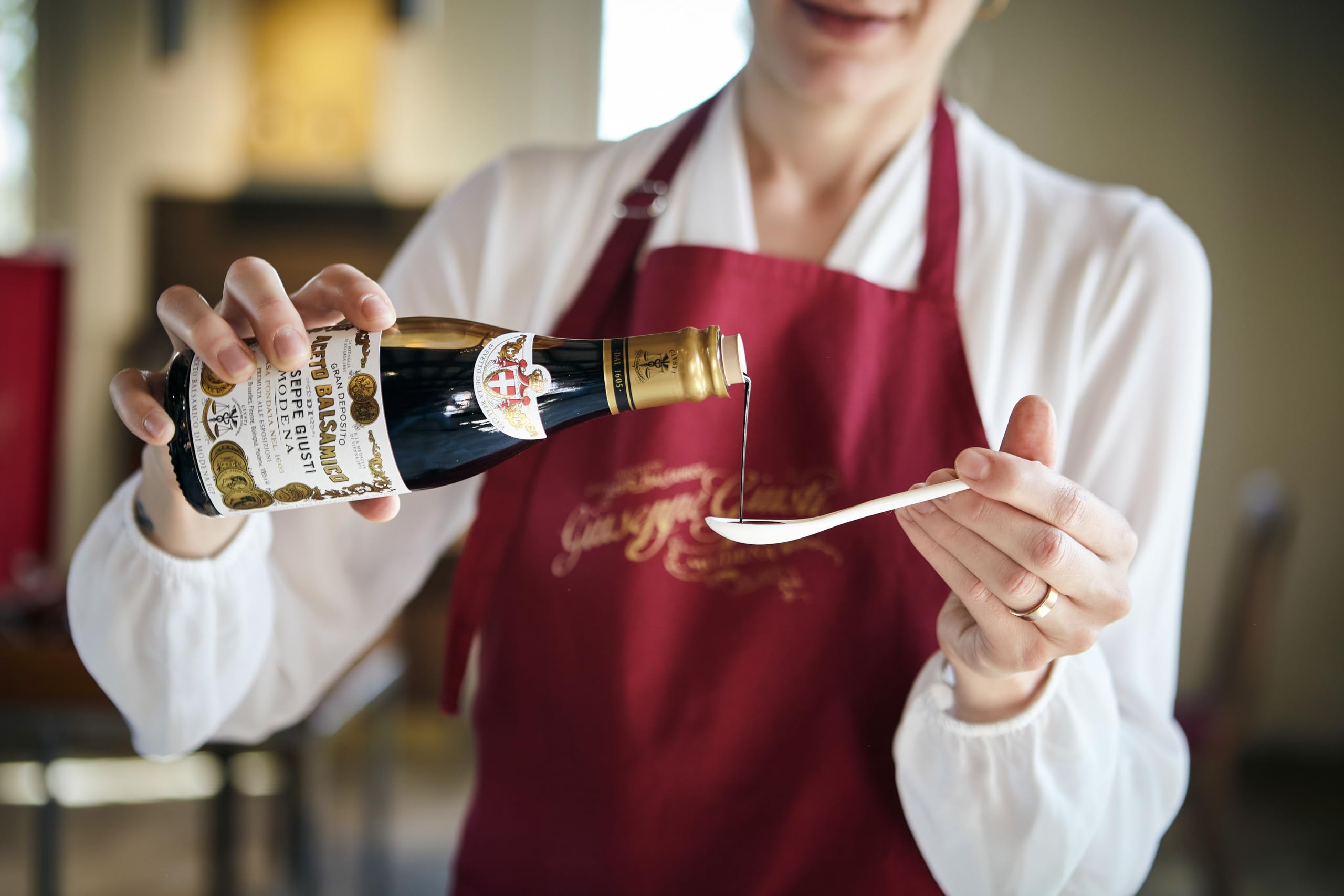 Giusti - Aceto Balsamico di Modena IGP 2 e 3 Medaglie d'Oro - 2 x 250ml Champagnotta