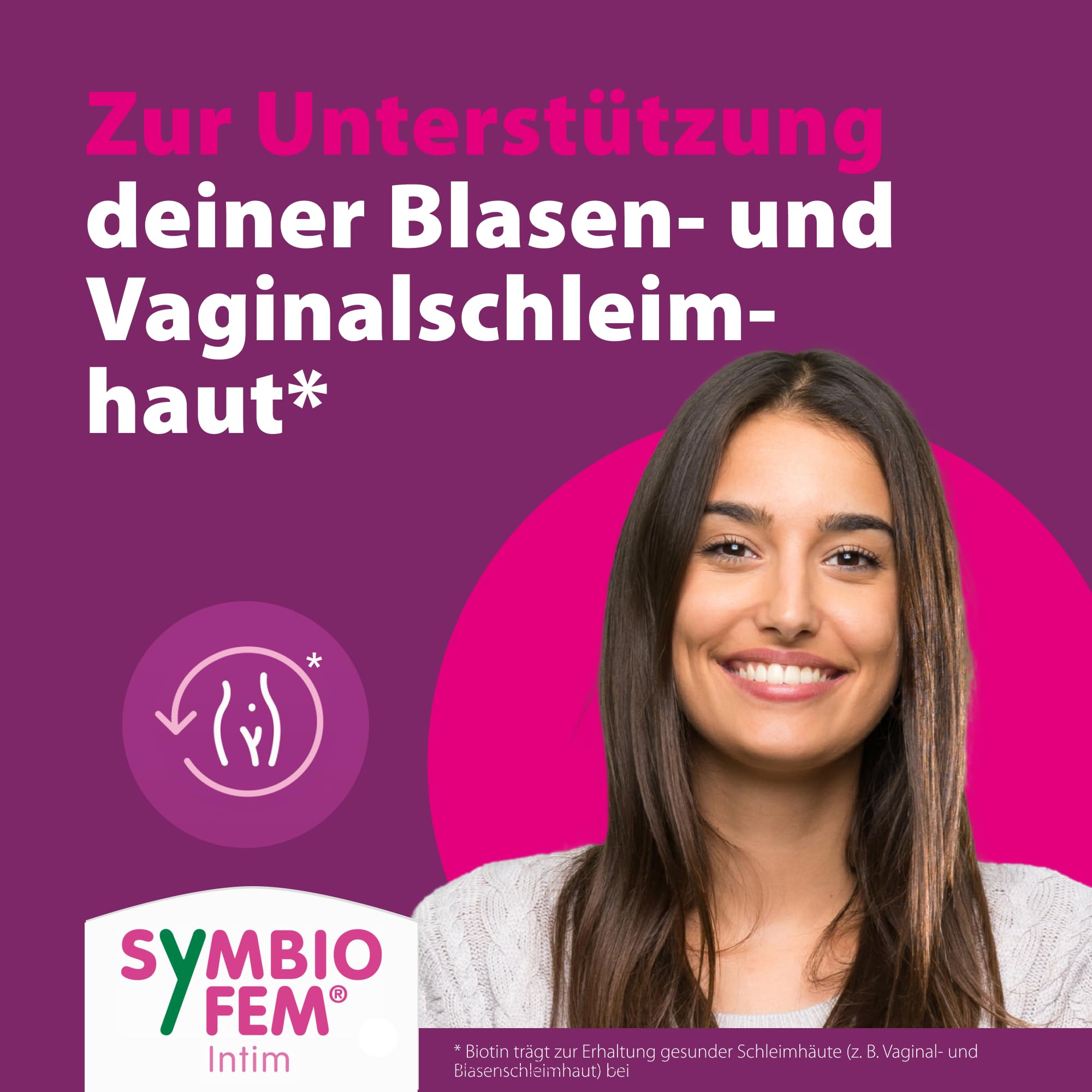 Symbiofem Intim Pulver für die Vaginal- und Blasenschleimhaut, 28 St. Beutel