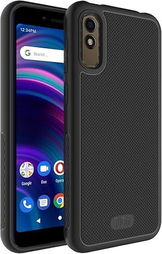 Miniatura 1 de TUDIA LINNGrip Slim Grip - Funda de teléfono diseñada para BLU C5L Max, LINNGrip a prueba de golpes, ligera, antideslizante, suave, TPU ultra