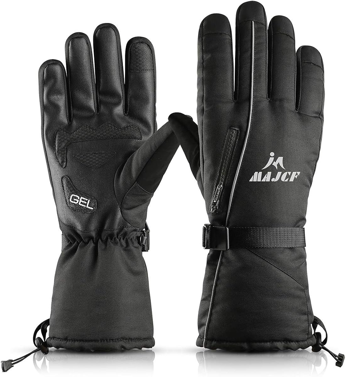 MAJCF Ski Gloves Winter Warm 3M Insulation Waterproof Touchscreen