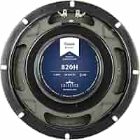 eminence 820H 4Ω 8 Eminence 820H: 8 inch Hemp Cone 4 ohm Guitar Speaker