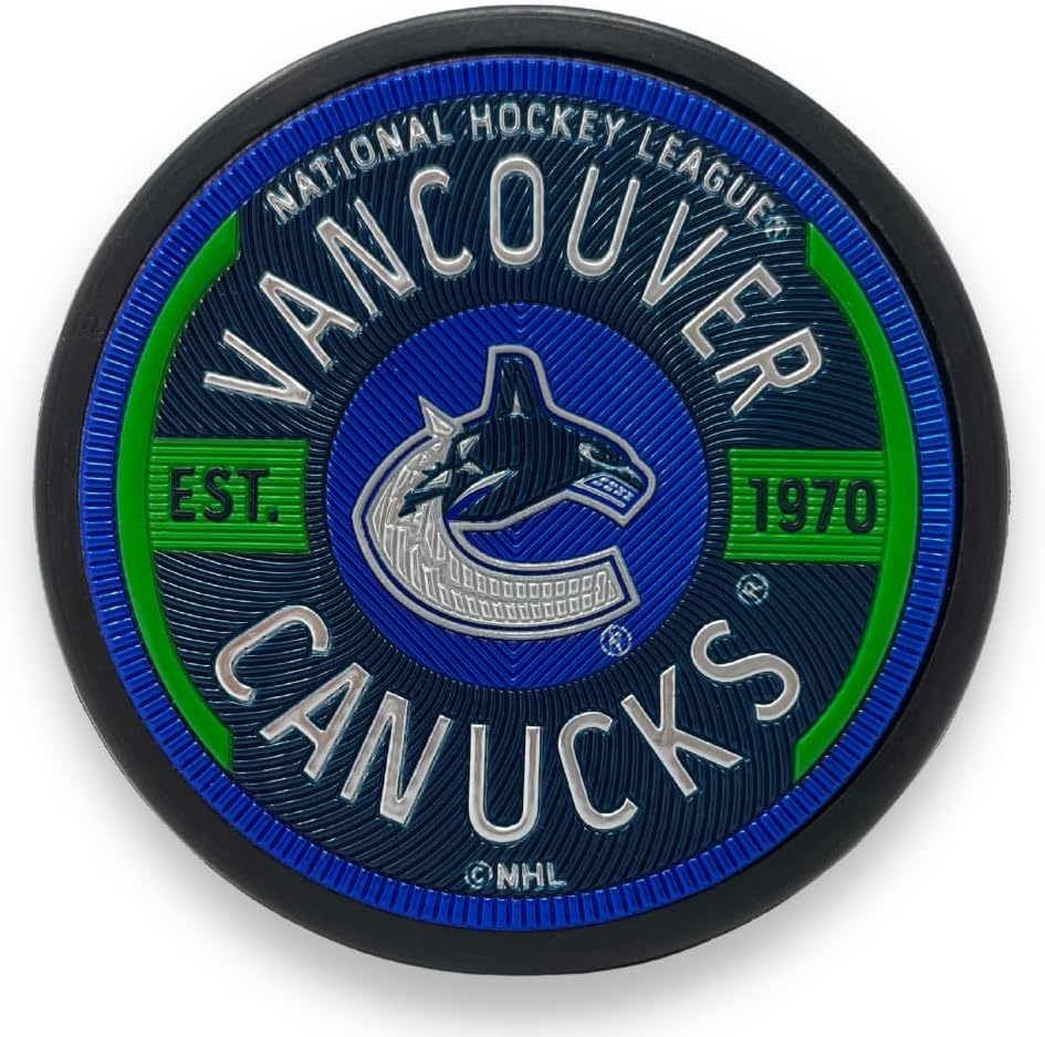 Sports Decor Vancouver Canucks Puck - Gear Trimflexx