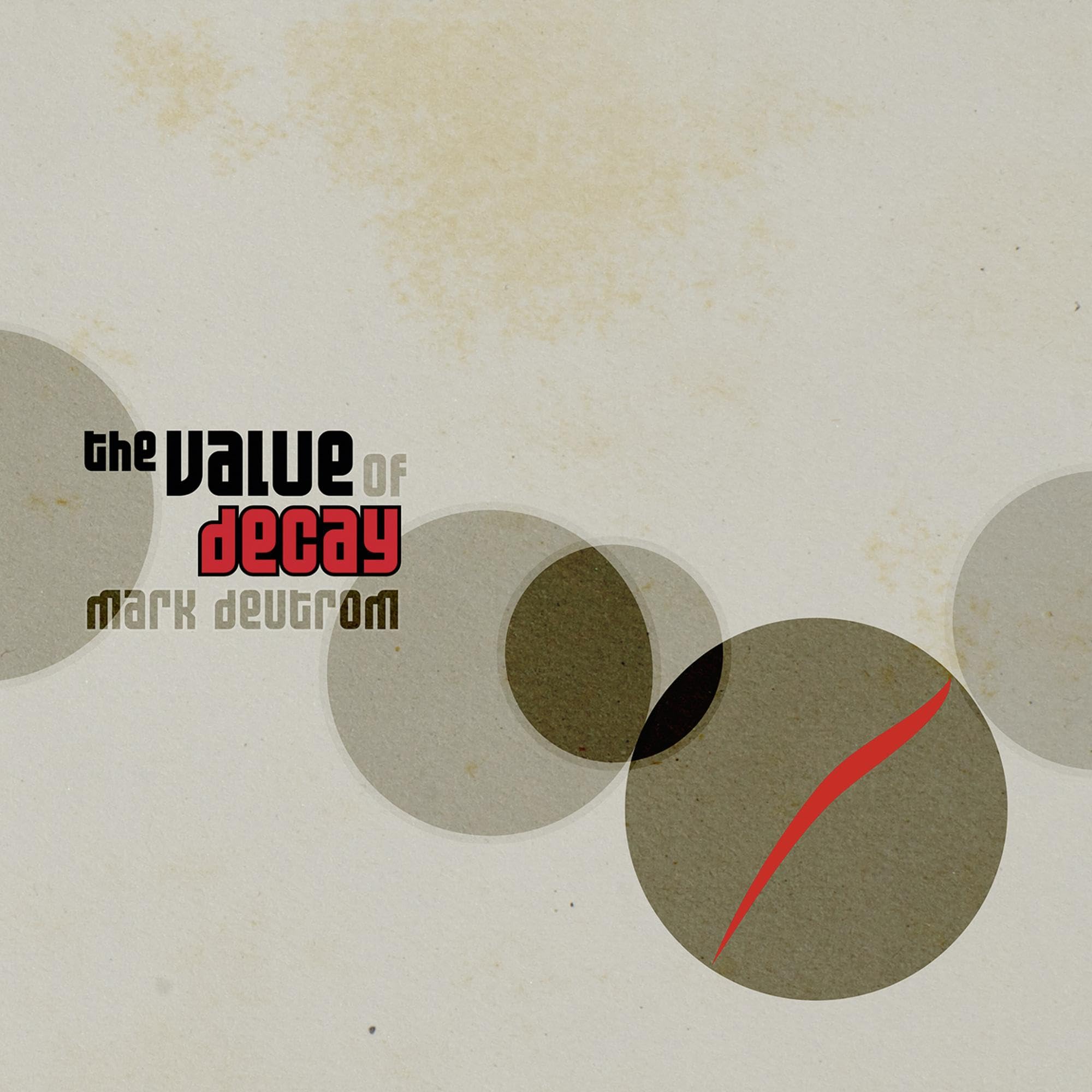 MARK DEUTROM - The Value Of Decay CD quirky rock / doom metal, ex Melvins SEALED