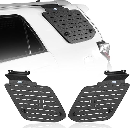 u-Box Kit de panel Molle exterior de ventana trasera, sistema modular de panel de almacenamiento para Toyota 4Runner 2010-2024, decoración