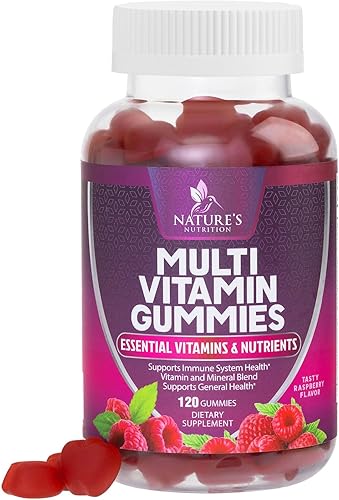 Miniatura 1 de Gomitas multivitamínicas para adultos apoyo inmunológico extra fuerte con vitamina C D3 y zinc suplemento de vitamina de gomita diaria completo