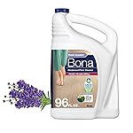 Bona Hardwood Floor Cleaner Refill - 96 fl oz - Lavender Thyme Scent - Residue-Free Floor Cleaning Solution Spray Mop and Spray Bottle Refill - For Wood Floors