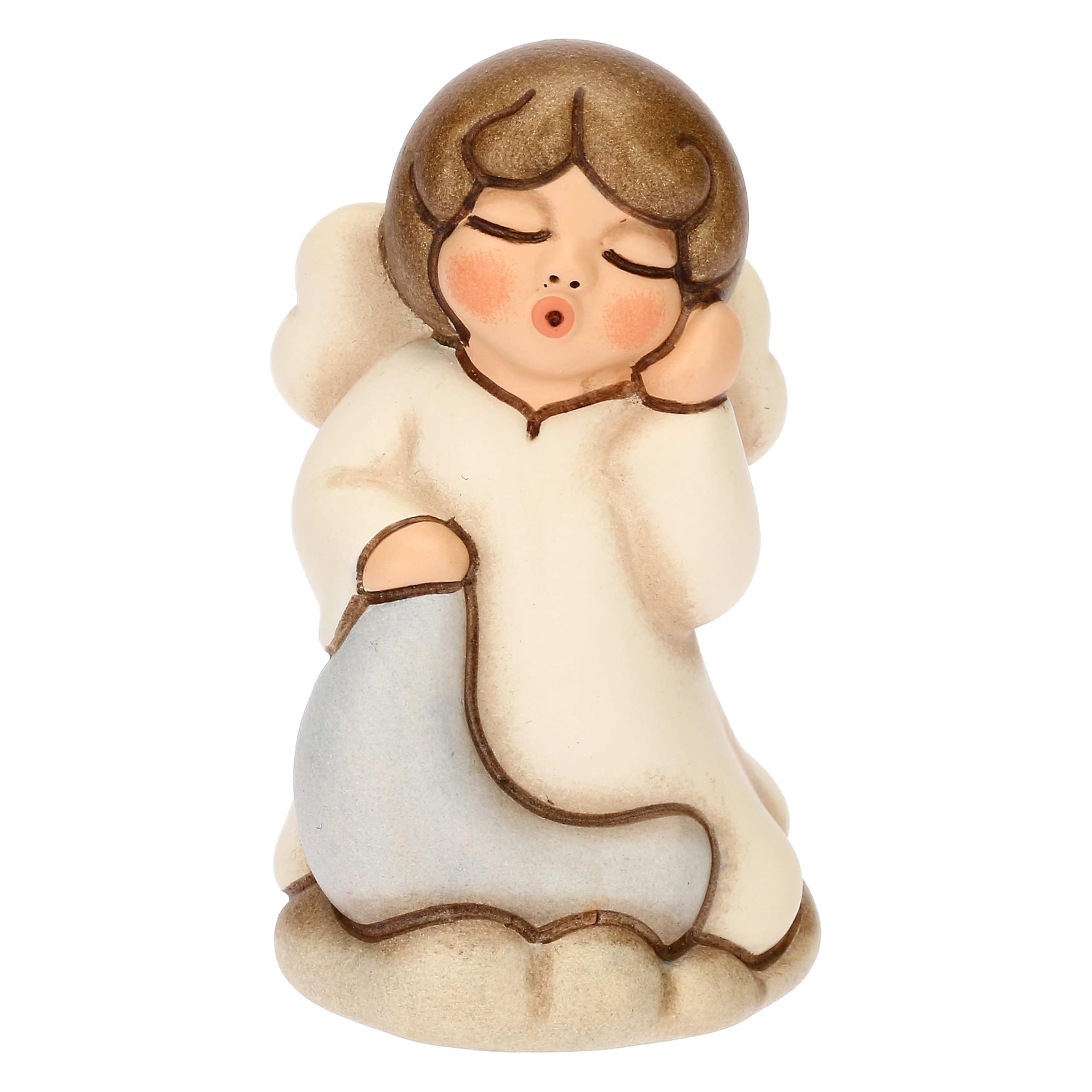 THUN - Angel Nap - Tenderness - Ceramic - Angels Collection - 4 x 4.3 x 7 cm