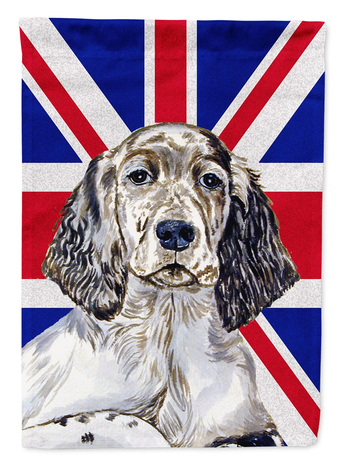 Setter Anglais Drapeau Maison en Toile Caroline's Treasures LH9474CHF