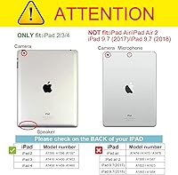 Vista 2 de AVAWO Apple iPad 2 3 4 fundas para niños, Negro