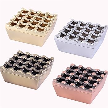 Amazon.com: Honoro Vintage Metal Cigar Ashtrays,16 Grids Amazon.com: Honoro Vintage Metal Cigar Ashtrays,16 Grids